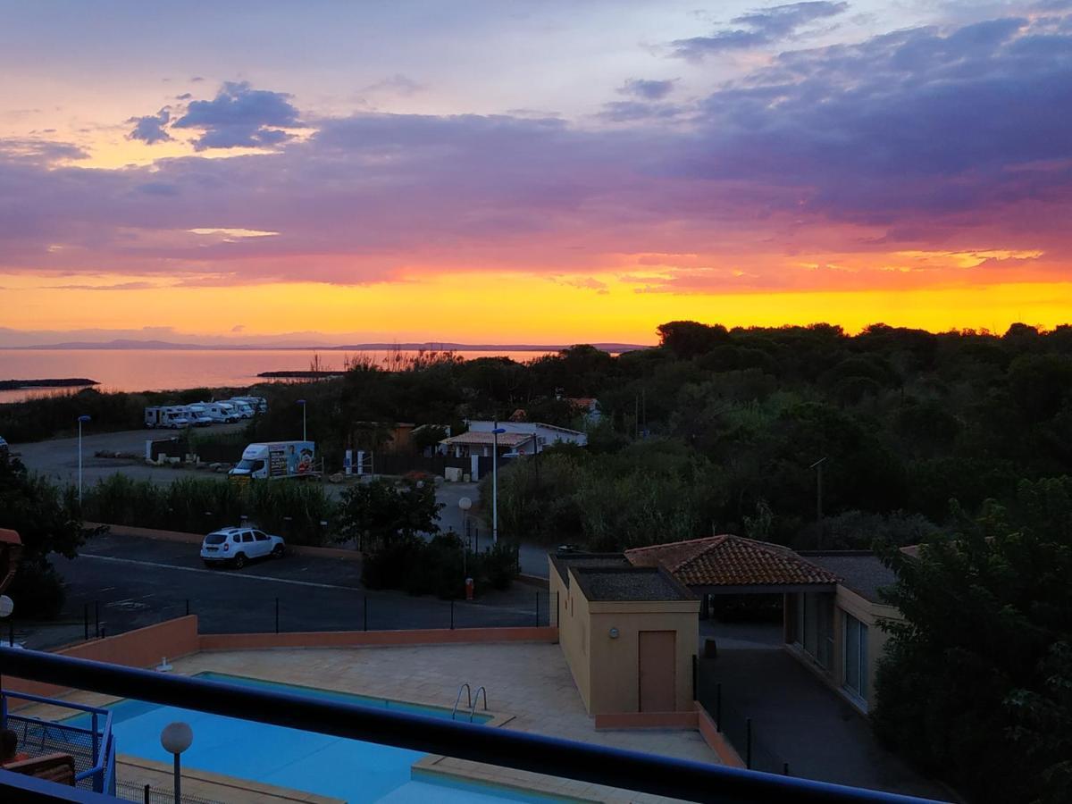 Appartement, Vue Sur Mer, Acces Direct Plage, Piscine Vias Exterior photo