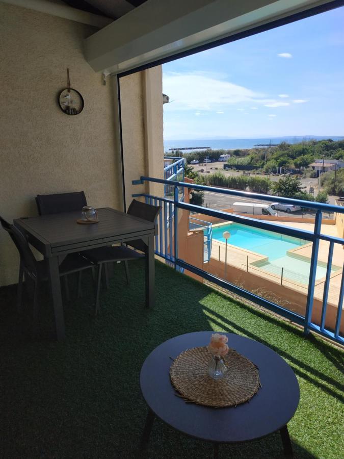 Appartement, Vue Sur Mer, Acces Direct Plage, Piscine Vias Exterior photo